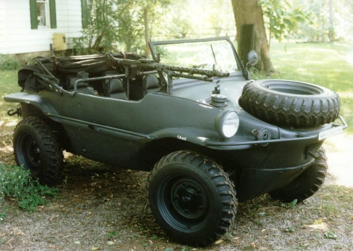  one of the rarest and most desirable Vintage VWsthe Schwimmwagen