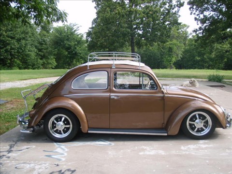 vw bug slammed 