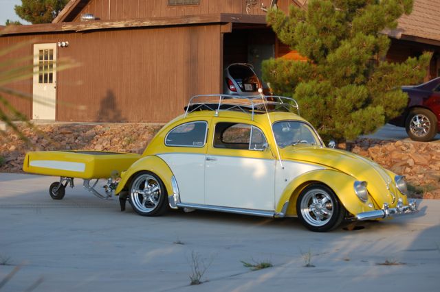 This sweet custom VW was built several years back by the owner of Classic V 