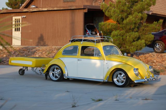 This sweet custom VW was built several years back by the owner of Classic V