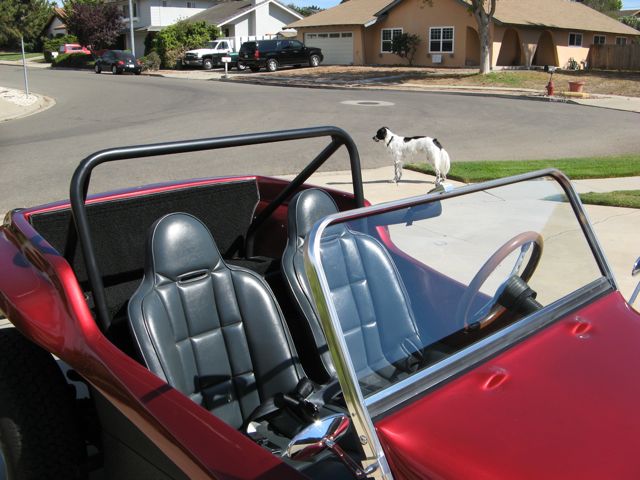 dune buggy front windshield