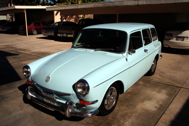 So...there you have it. A nice little blue Squareback ready for fun ...